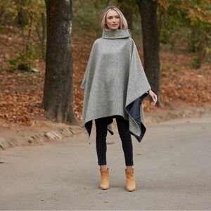 Olivers Gray and Yellow Women's Poncho
